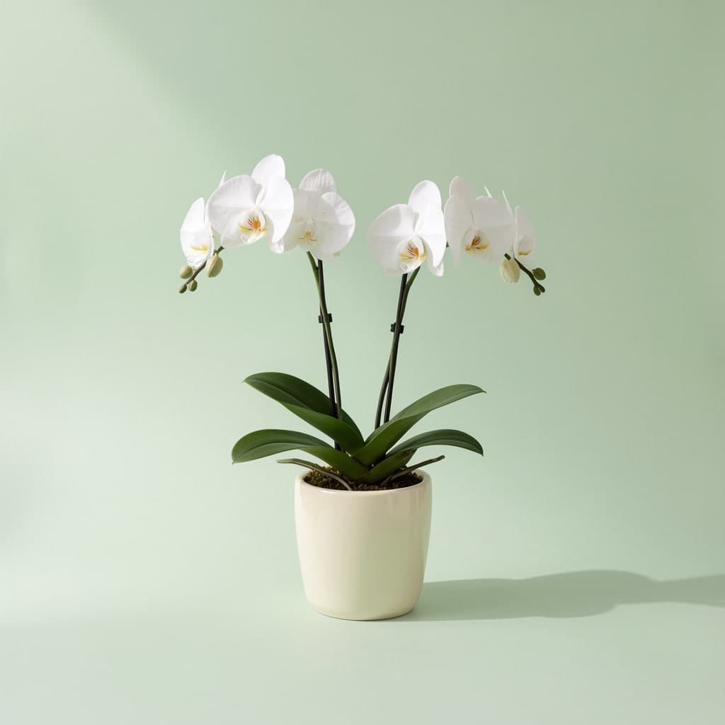 White Moth Orchid — image 1